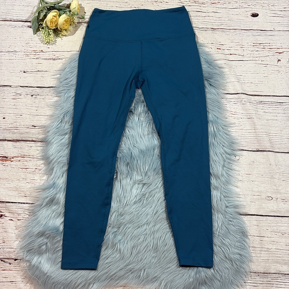 Beyond Yoga Teal High-Waist Leggings